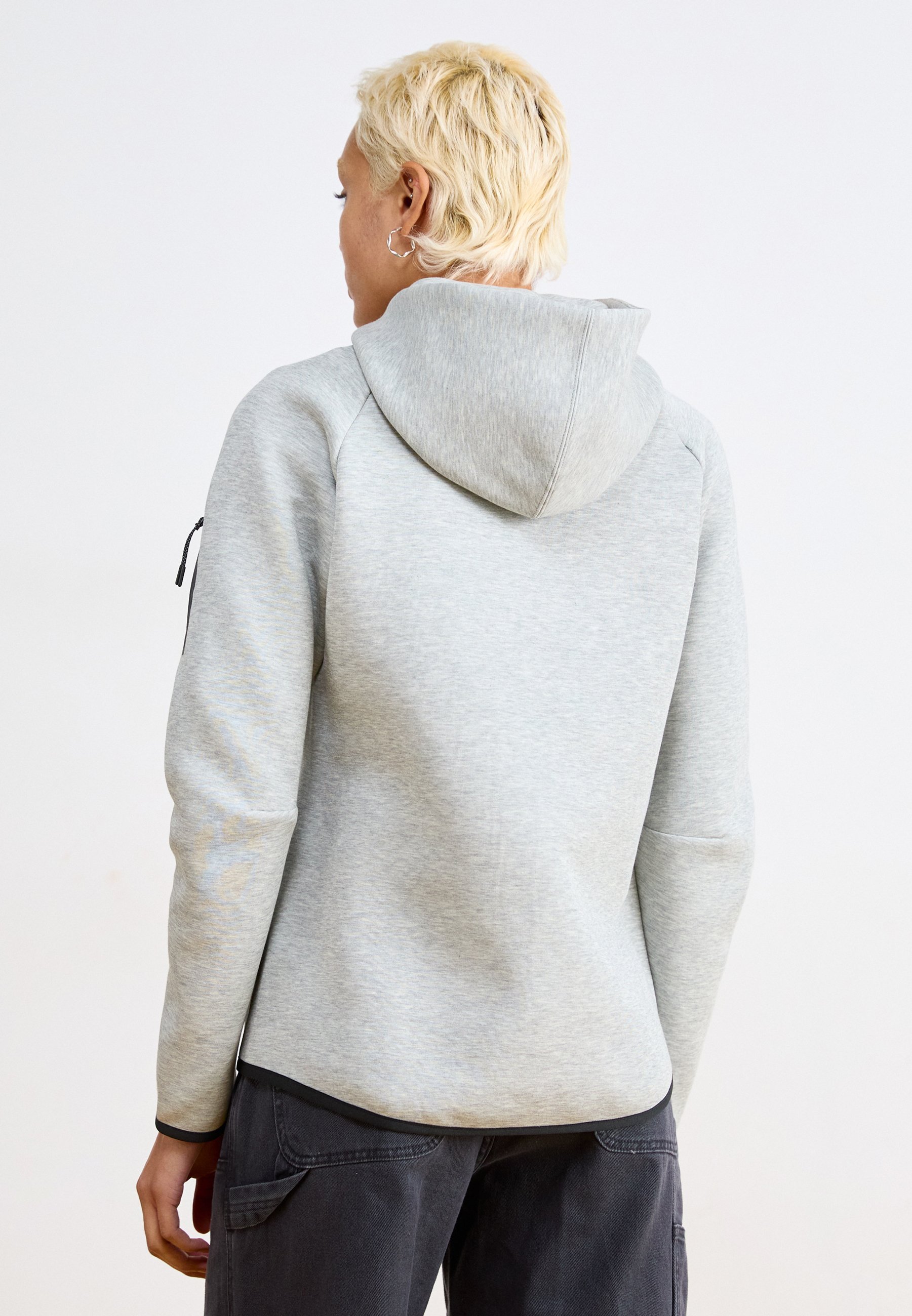 Nike Sportswear SPORTSWEAR TECH FLEECE WINDRUNNER - Mikina na zip - black/grey