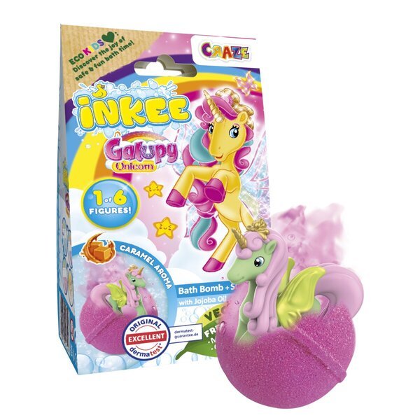 Craze Inkee Galupy vienradža vannas bumba<br>100g