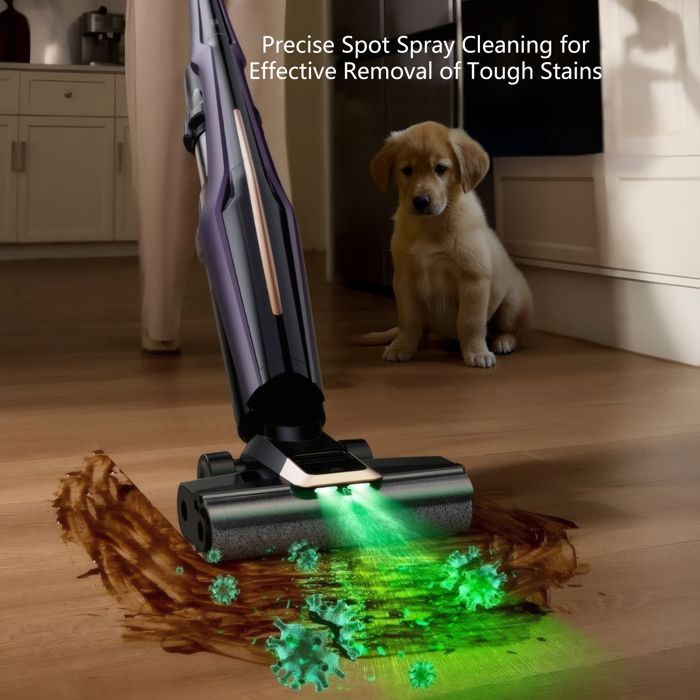Aspirateur balai laveur - BLOSSOM - P40 ProW - 45 kPa - 60 min autonomie - 0,56 L bac