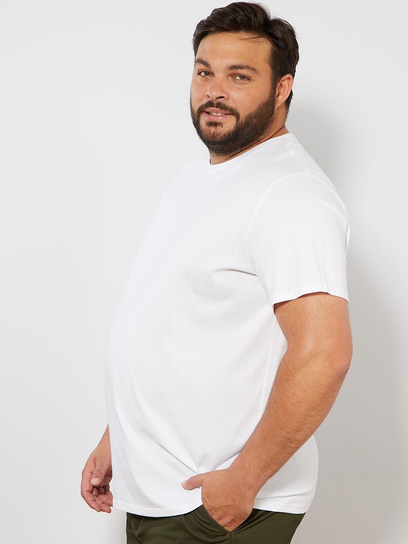 Camiseta 100% algodão - Branca