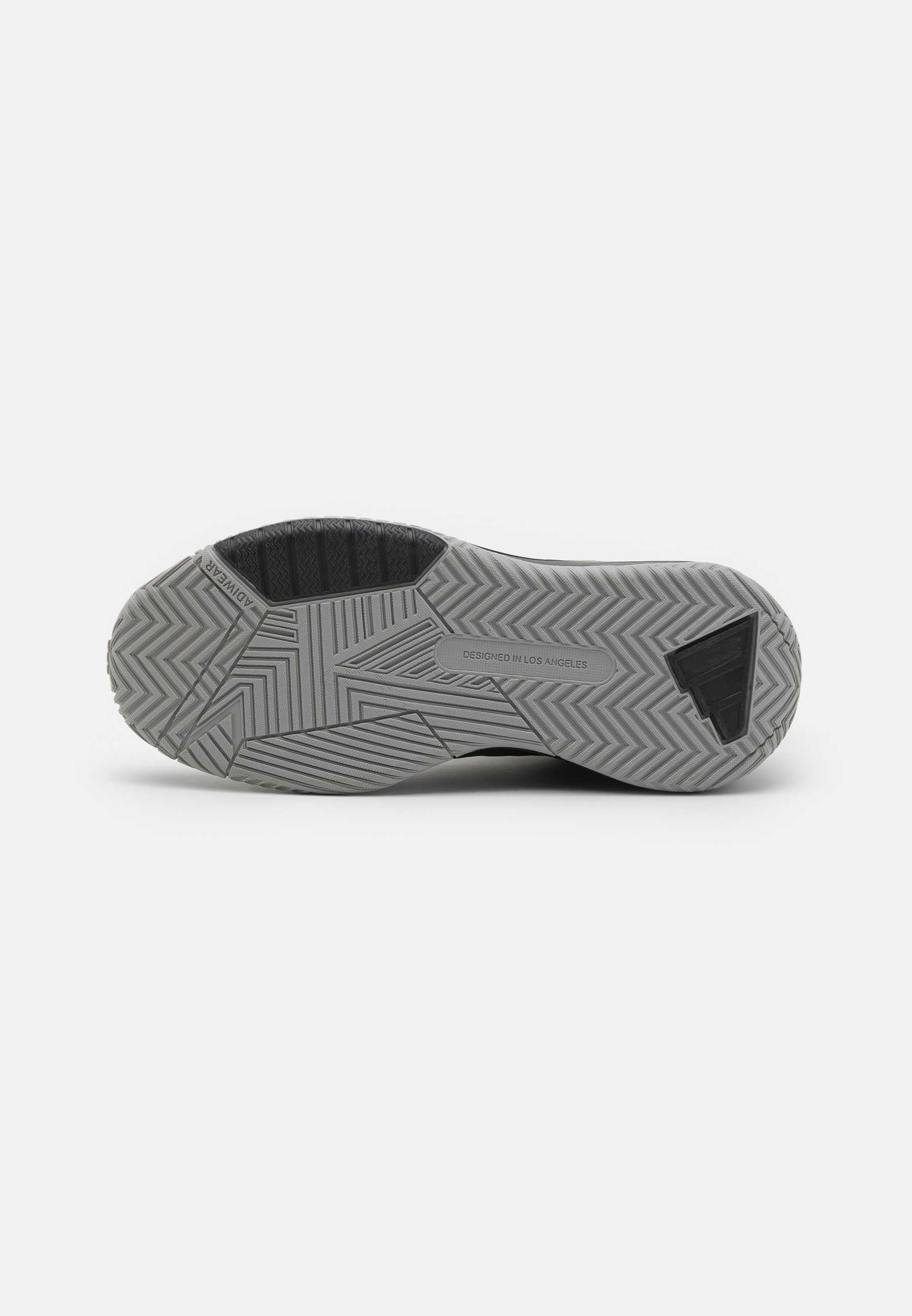 adidas Performance OWN THE GAME 3 - Chaussures de basketball - Noir/Or métallisé/Gris uni