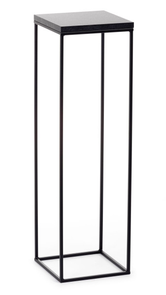Kwietnik stojący 80 cm BasicLoft czarny