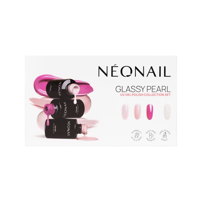 Kolekcija steklenih biserov Neonail