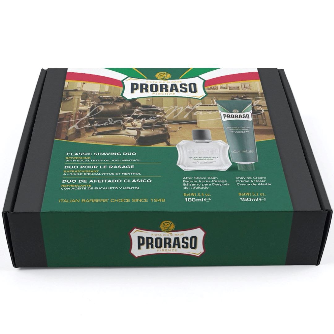 Proraso Classic Duo Pack zaļš