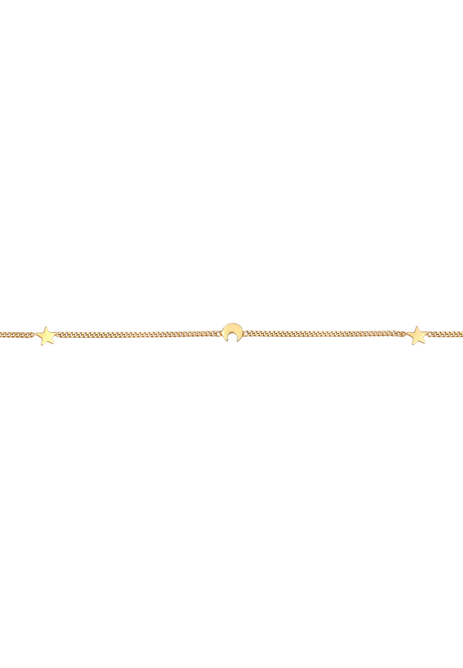Elli Femmes Choker Étoiles Demi Lune Astro Trend Blogger en argent sterling 925