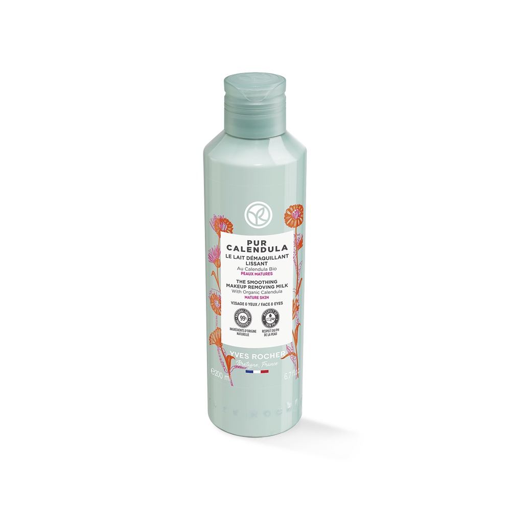 Leche limpiadora suavizante de caléndula pura