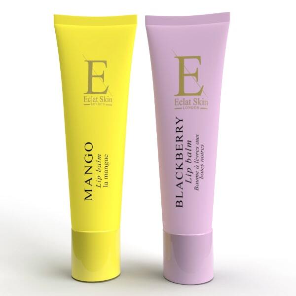 Eclat Skin London Lippenbalsam-Set mit Mango und Brombeere