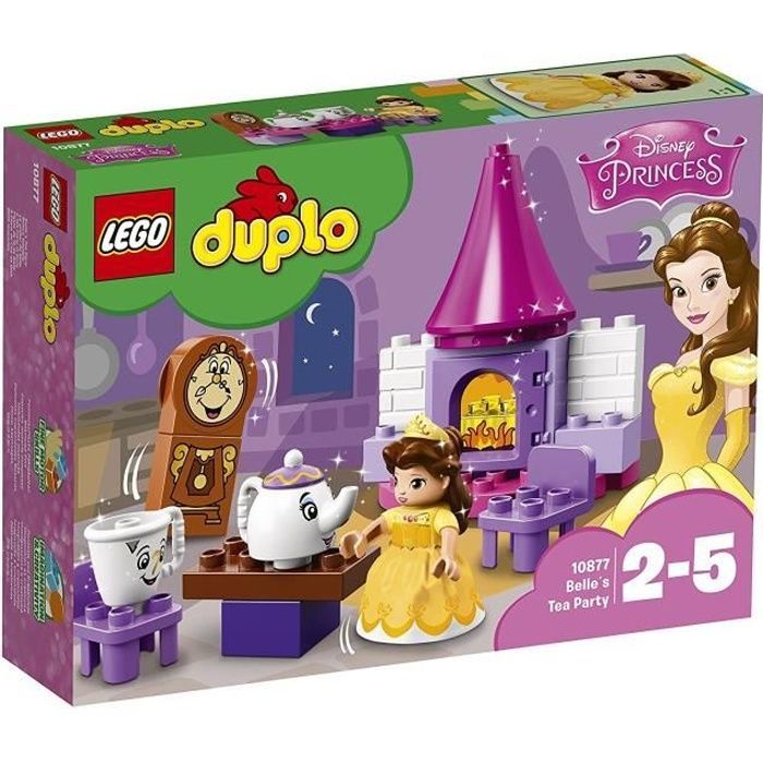 LEGO® DUPLO® Disney Princess™ 10877 La festa del tè di Belle - Set di costruzioni