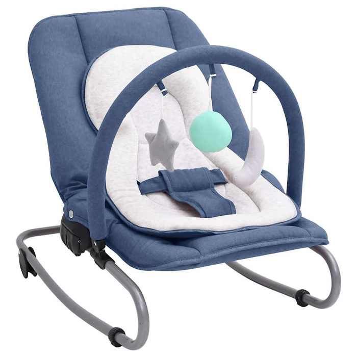Saldi invernali TOP Baby Bouncers Blu - Baby Bouncer Blu Navy Acciaio PRO79349