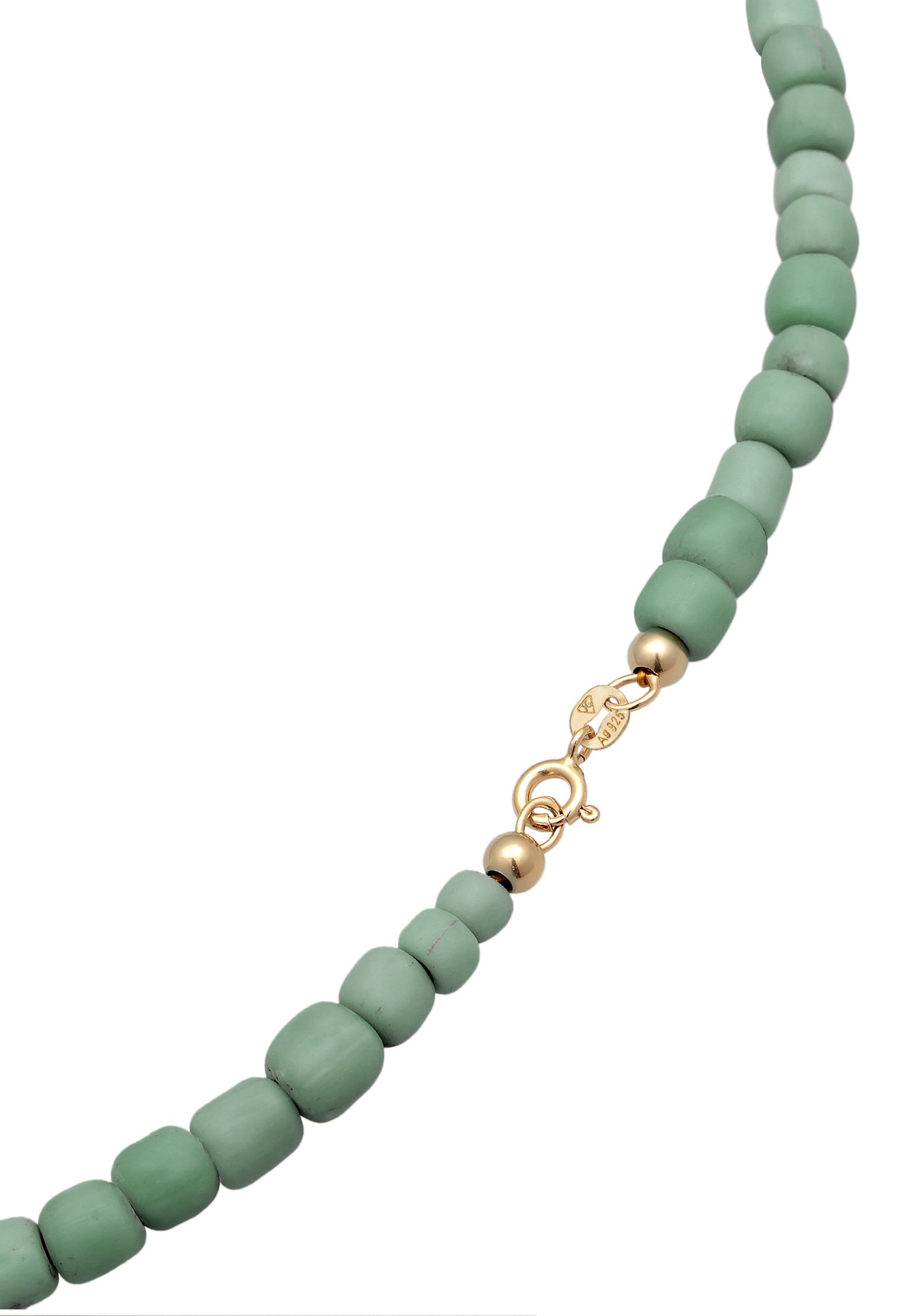 Elli Femmes Choker tendance Basique avec perles de verre blanc en argent sterling 925