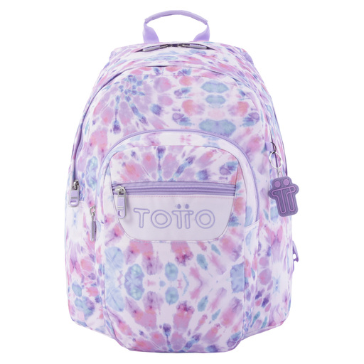  Mochila Escolar Totto Tye Dye Lápiz