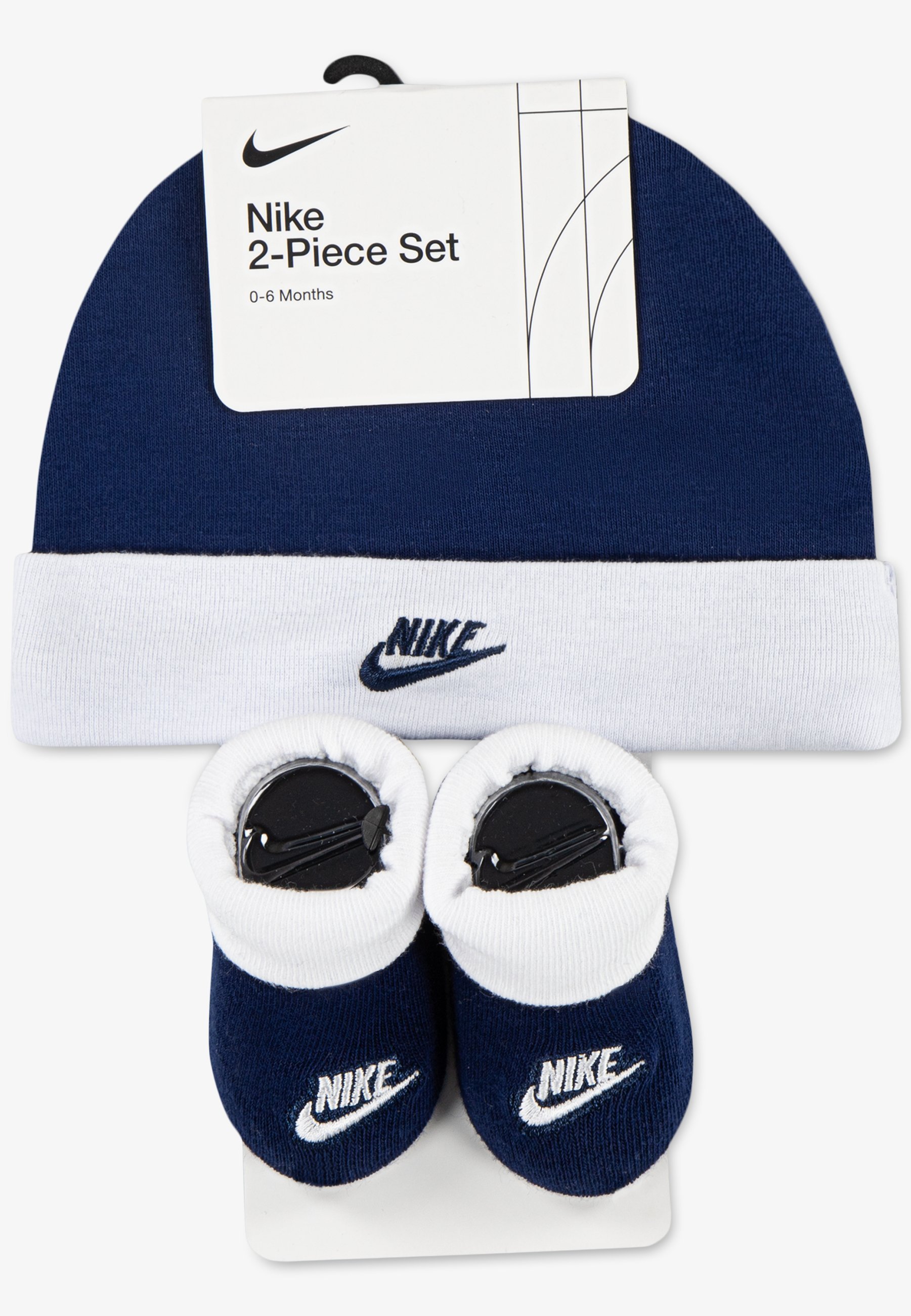 Nike Sportswear FUTURA MUTS EN BABYBOOTJES SET - Muts - blauw