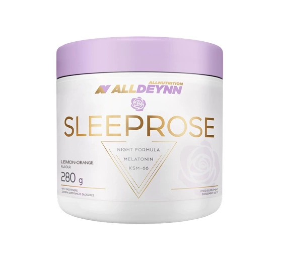 Allnutrition Alldeynn Sleeprose suplement diety w proszku Lemon Orange 280 g