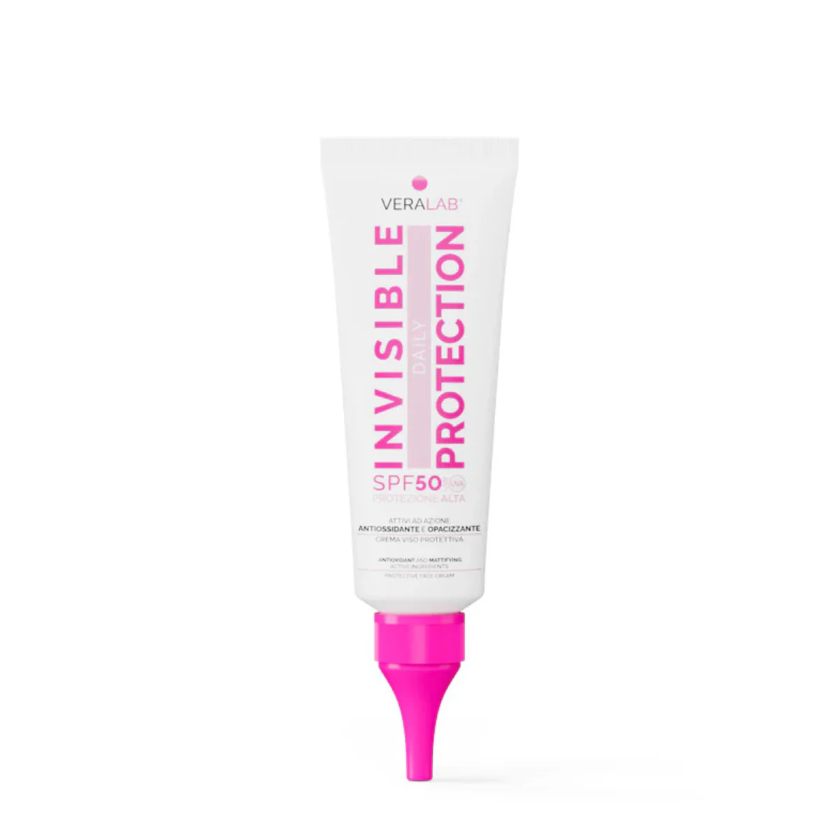 Solari INVISIBLE DAILY PROTECTION SPF 50 Crema viso SPF50 con attivi opacizzanti - Solare viso alta prot.