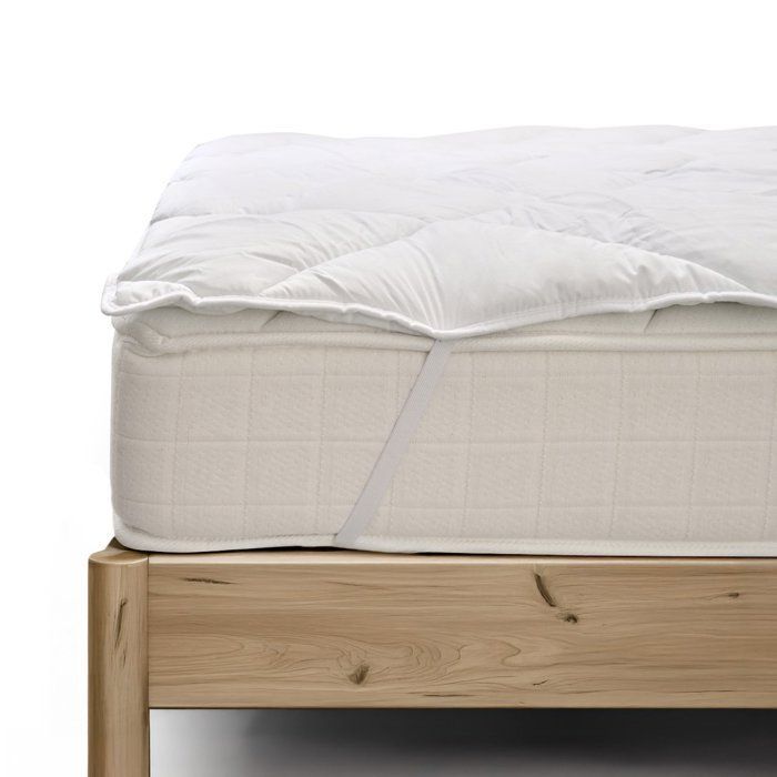 Coprimaterasso 160x200 cm Comfort Anti-acaro - Trattamento naturale - Prodotto in Francia - BLEU CALIN