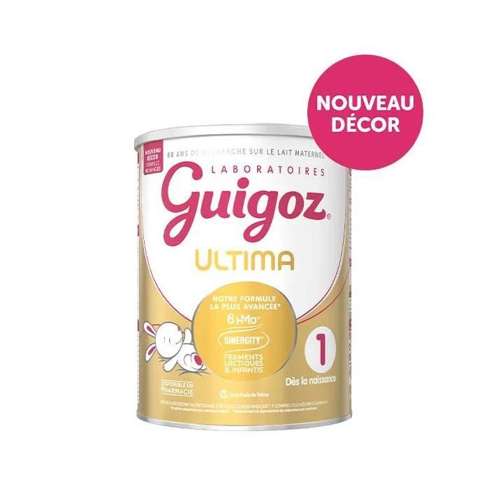 Leite Guigoz Ultima Primeira Fase para Bebês de 0 a 6 Meses 780g