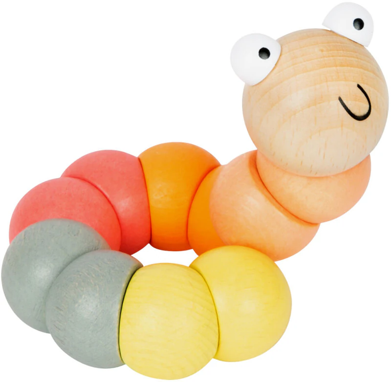 Habilidades motoras do pé pequeno Caterpillar zabawka