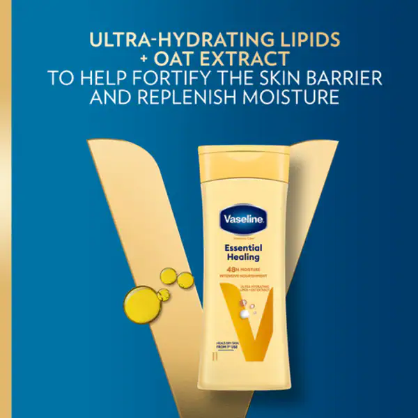 Loção Corporal Vaseline Intensive Care Essential Healing 400ml