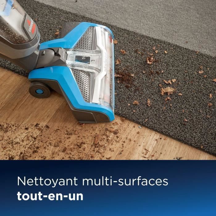 BISSELL CrossWave 17132 Aspirapolvere multifunzione 3 in 1 con filo - Aspirapolvere / Lavatrice / Asciugatrice per pavimenti duri e tappeti