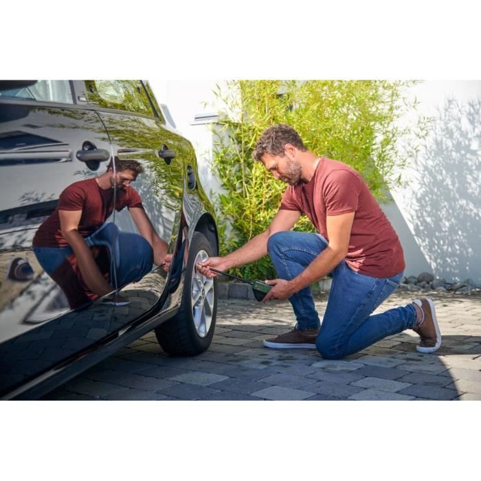 BOSCH Easypump 3.6V cordless air pump - tire inflator (bicycle, car, motorcycle) and balloon inflator with fabric bag 0603947000
