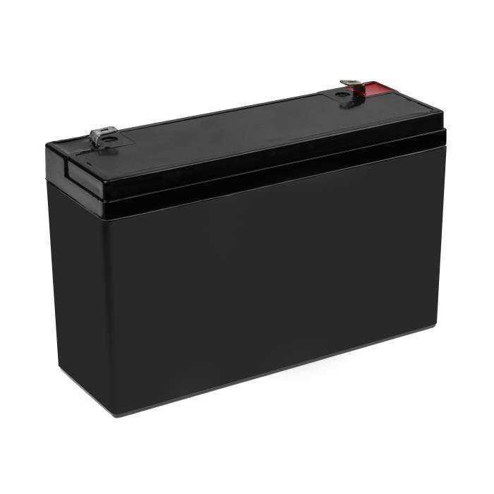 Batteria ricaricabile GreenCell® AGM 6V 12Ah al piombo-gel, batteria VRLA senza manutenzione, sigillata e resistente.