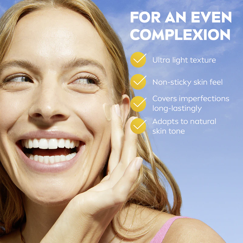 NIVEA SUN Ultra Light lekki fluid tonujący SPF 50+