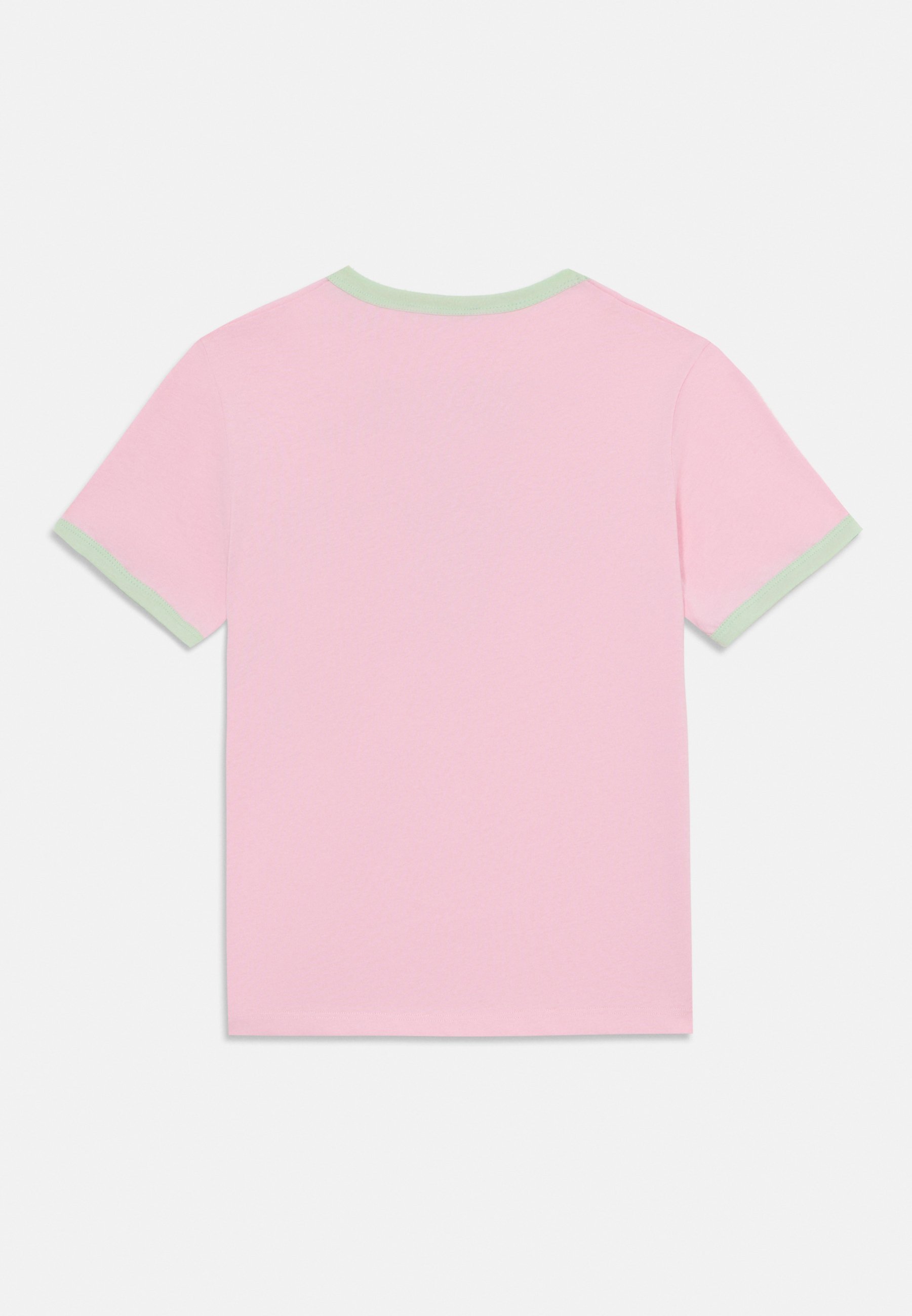 Versace MEDUSA LOGO UNISEX - T-shirt met print - pastelroze/pastel mint