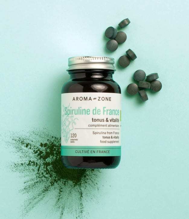 Organická spirulina z Francie - 120 tablet - doplněk stravy