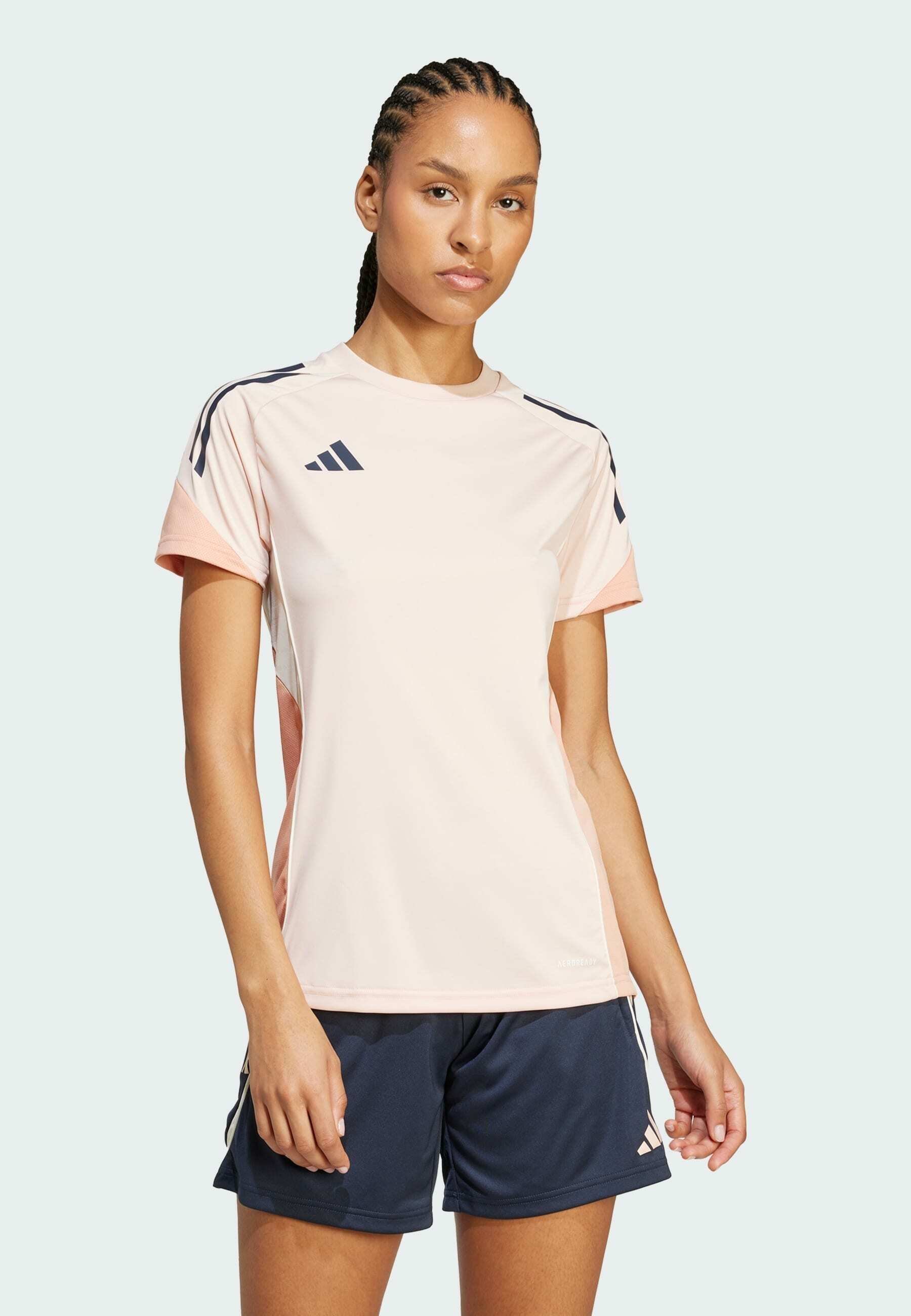 adidas Performance TIRO25C T-shirt de sport - rose poudré