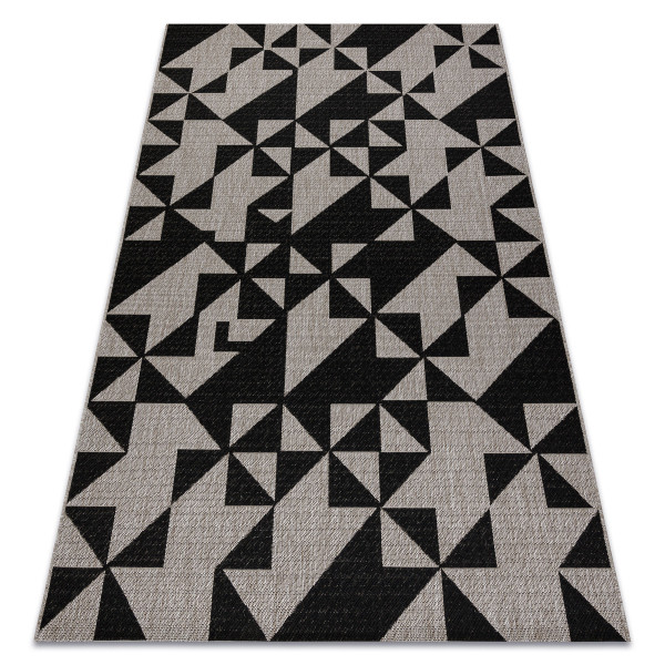 DYWAN SZNURKOWY SIZAL FLOORLUX 20489 silver / 60x110 cm