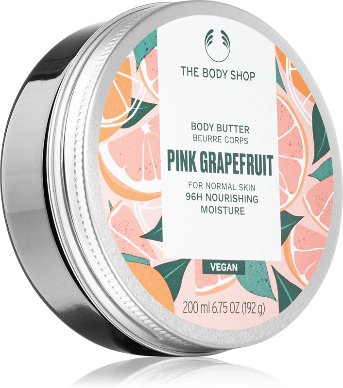 Manteiga Corporal de Toranja Rosa da The Body Shop para pele normal