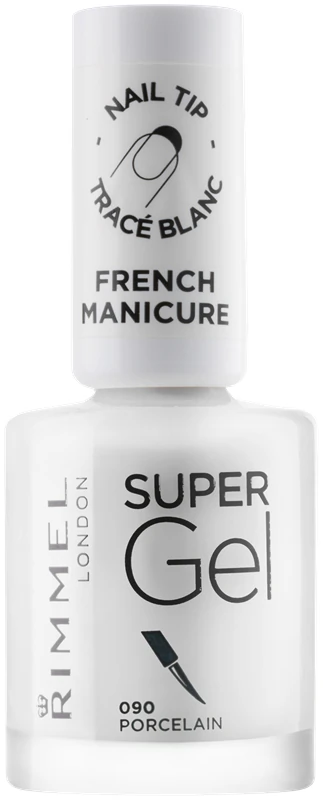 Esmalte Rimmel Super Gel Passo 1 para Manicure Francesa