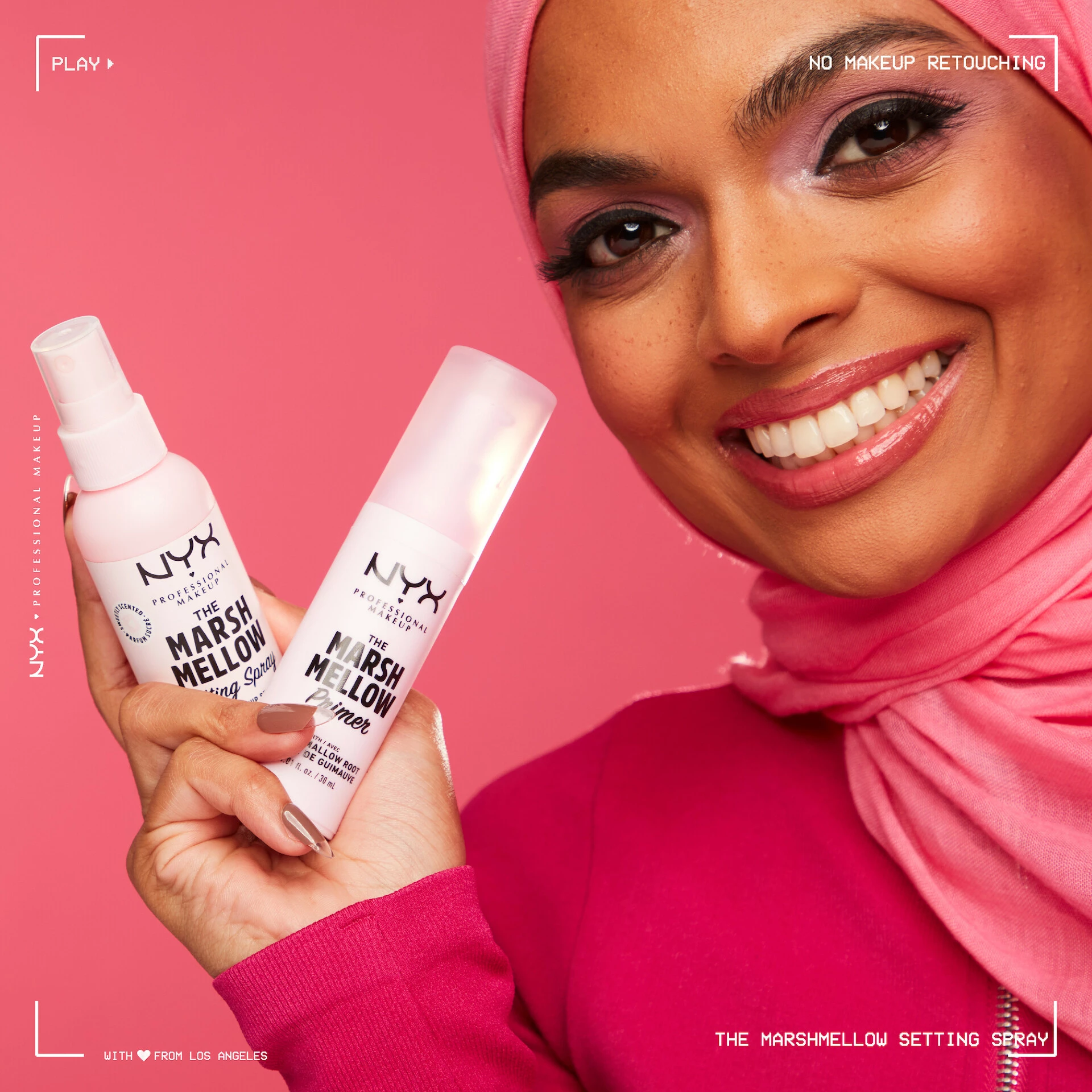 NPMU The Marshmellow mat fiksirni sprej 05 60 ml - NYX Professional Makeup