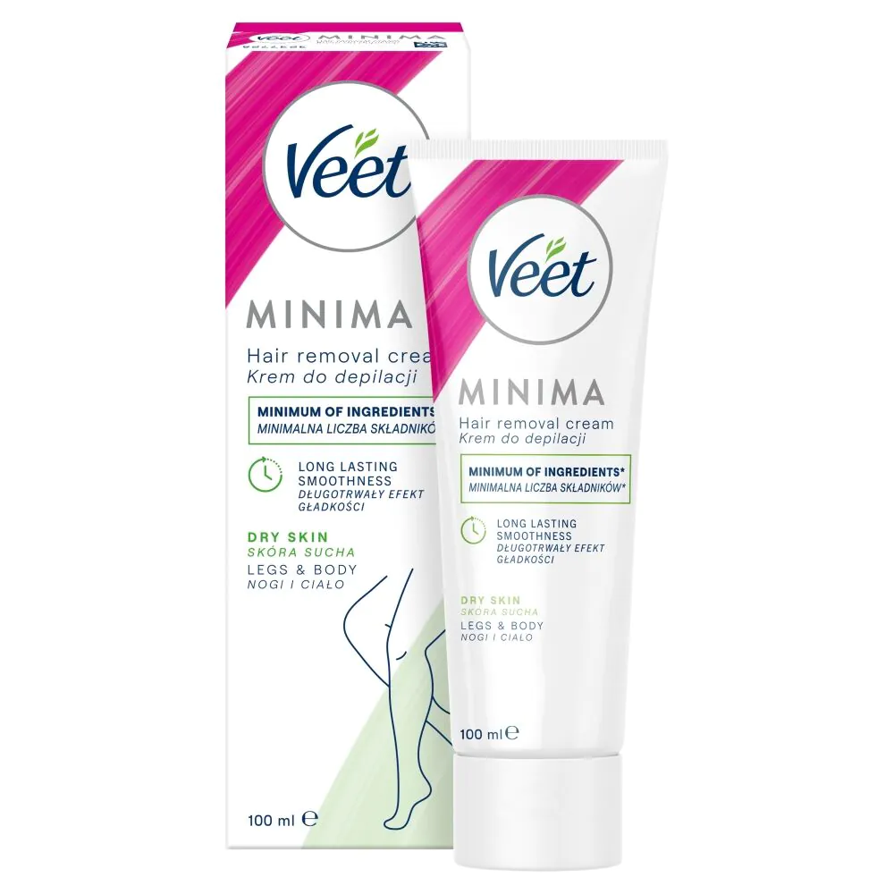 Veet Krem do Depilacji z Aloesem (3Min) Skóra Sucha