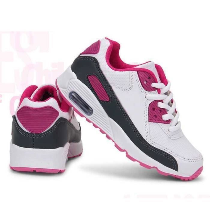 Chaussures Enfant Garcon-Fille Baskets Aération Avec Coussin d'Air Activités Extérieurs