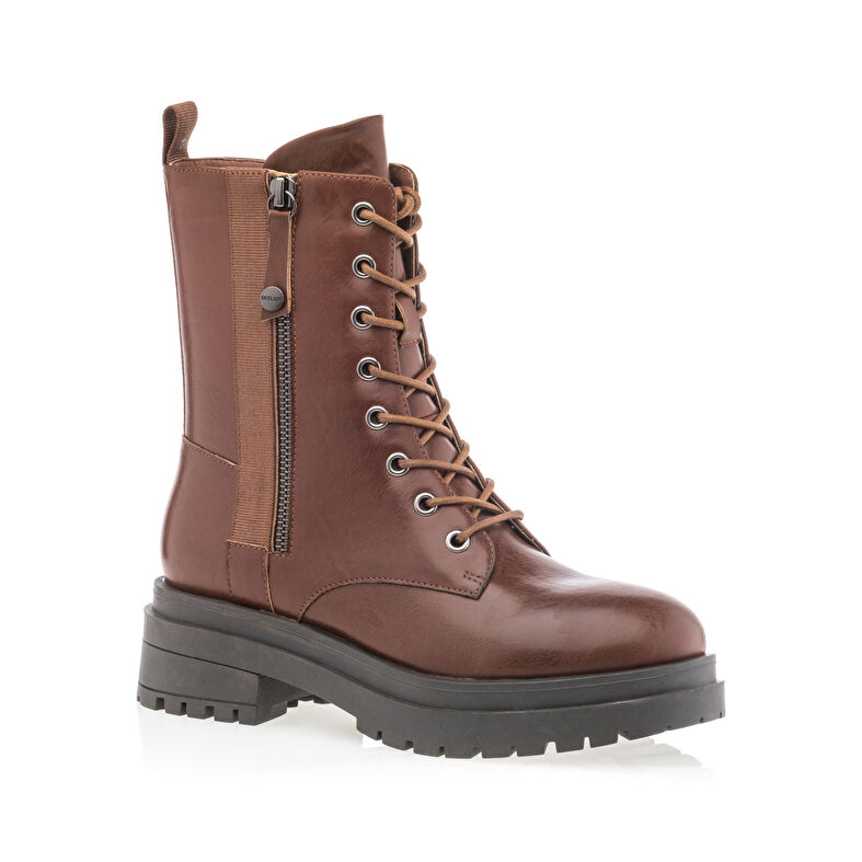 Braune Damenstiefel / Stiefeletten