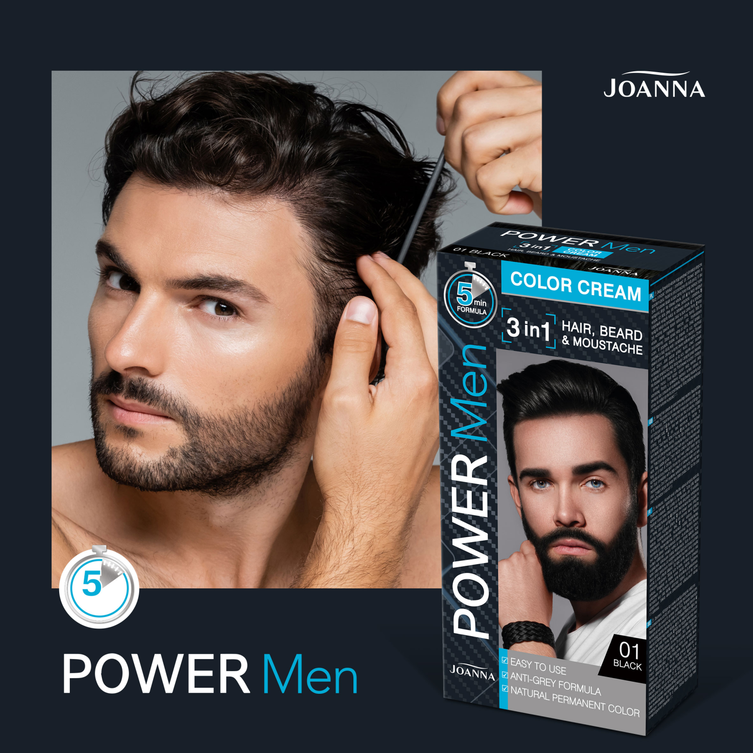 Joanna Power Mænds Farve