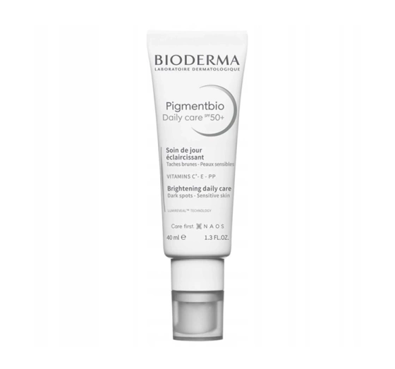 Bioderma Pigmentbio Daily Care rozjaśniający krem na dzień redukujący przebarwienia SPF50   40 ml