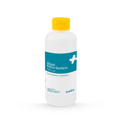 Wells 70% etylalkohol 250 ml 250 ml