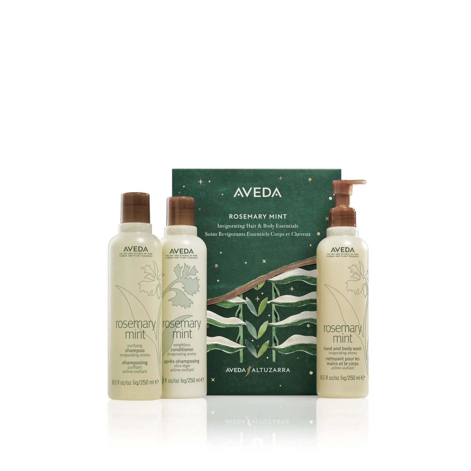 Rosemary Mint Rosemary Mint Invigorating Essentials - Cofanetti per Capelli, Cofanetto Corpo