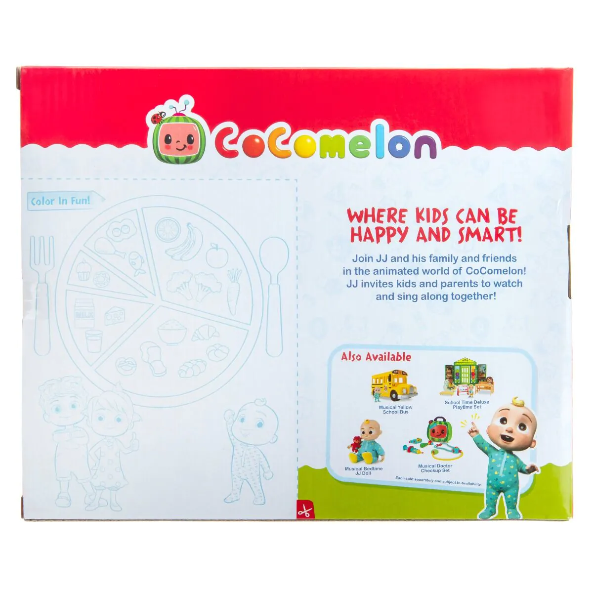 Cocomelon Roleplay Lunchbox Zabawka Edukacyjna