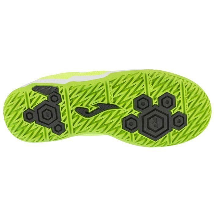 Joma Evolution Jr 2511 IN EVJW2511IN, for a boy, Yellow, indoor soccer shoes