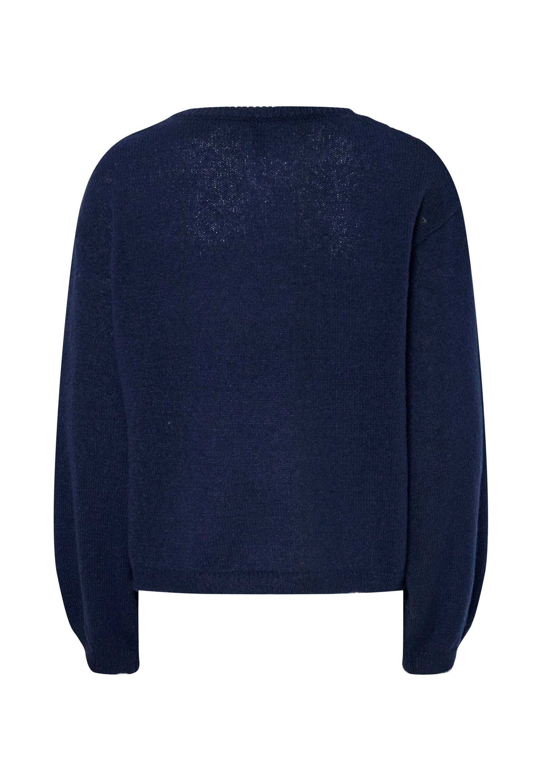 Pieces PCIDA O NECK - Pulover - albastru marin