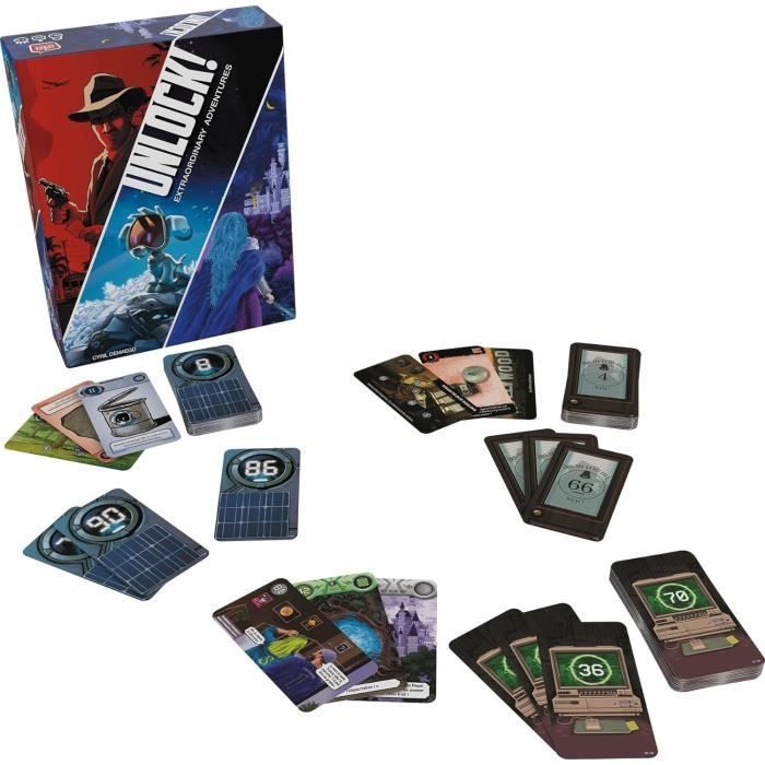 Desbloquea 11 - Aventuras Extraordinarias - Versión en francés - De 1 a 6 jugadores - A partir de 10 años