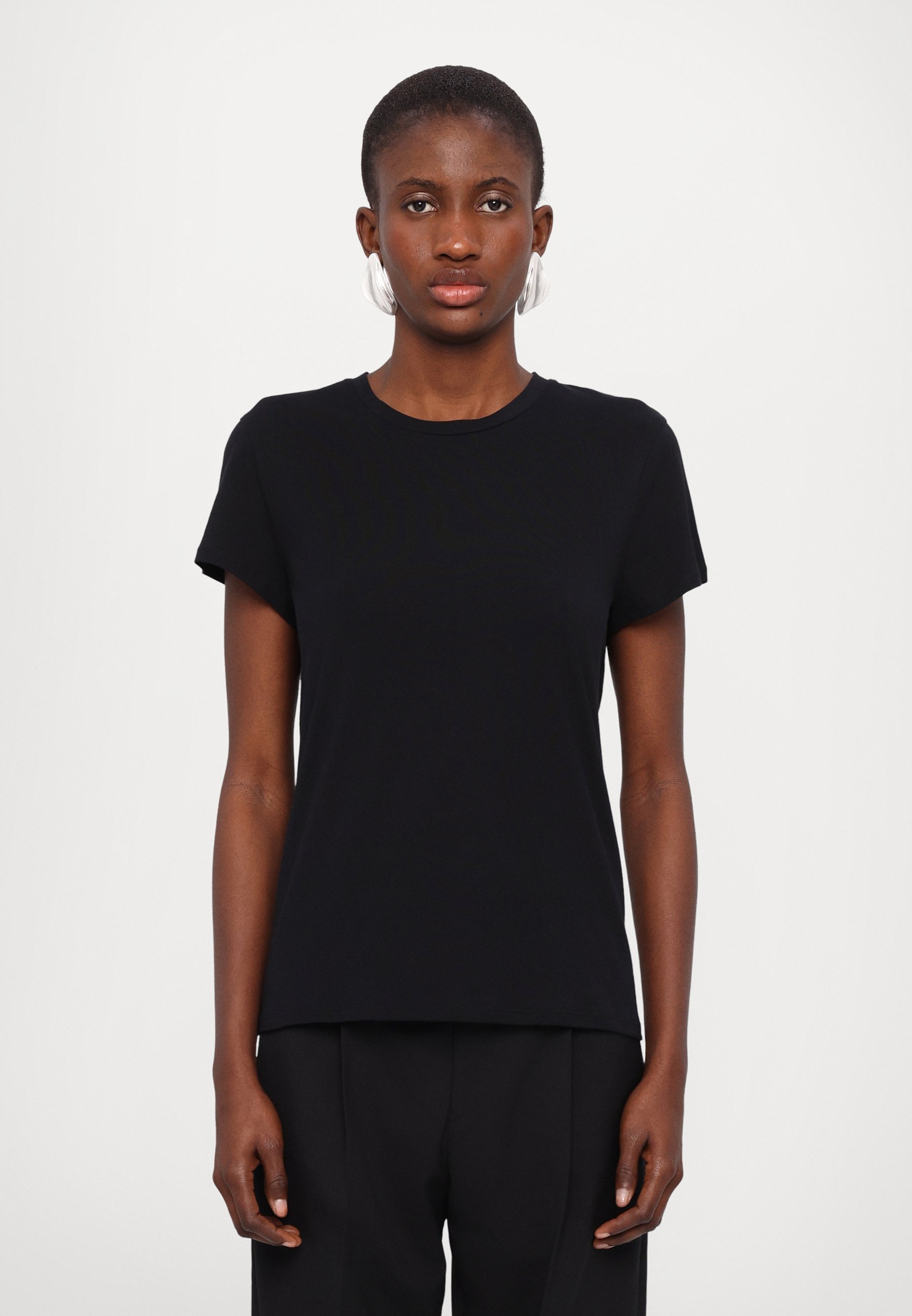 Filippa K SOFT TEE - T-shirt basic - nera