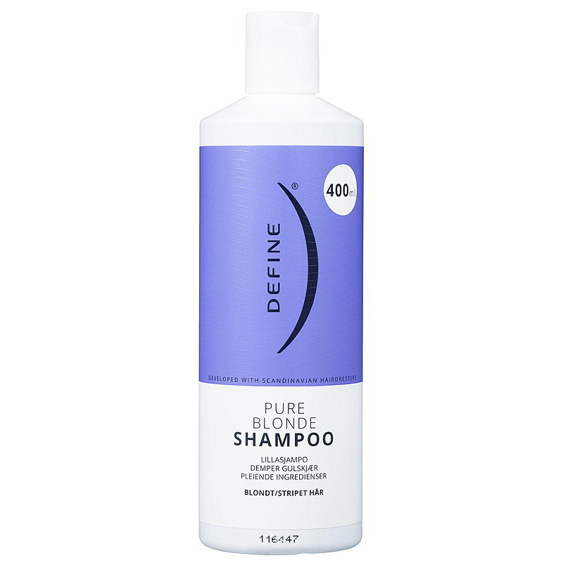Define Define sjampo 400 ml Ren blond