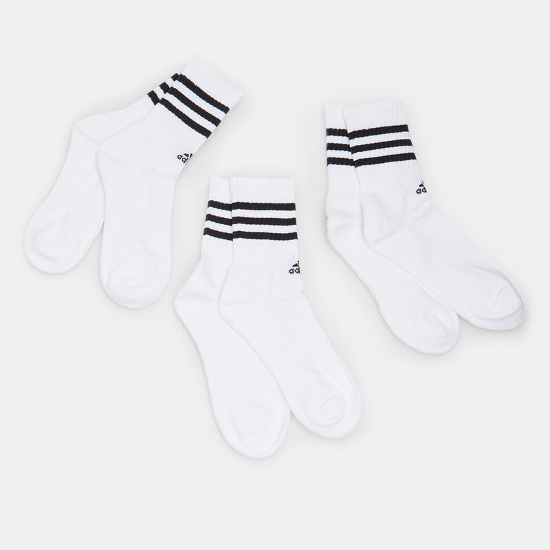 Trzy pary skarpetek Adidas unisex