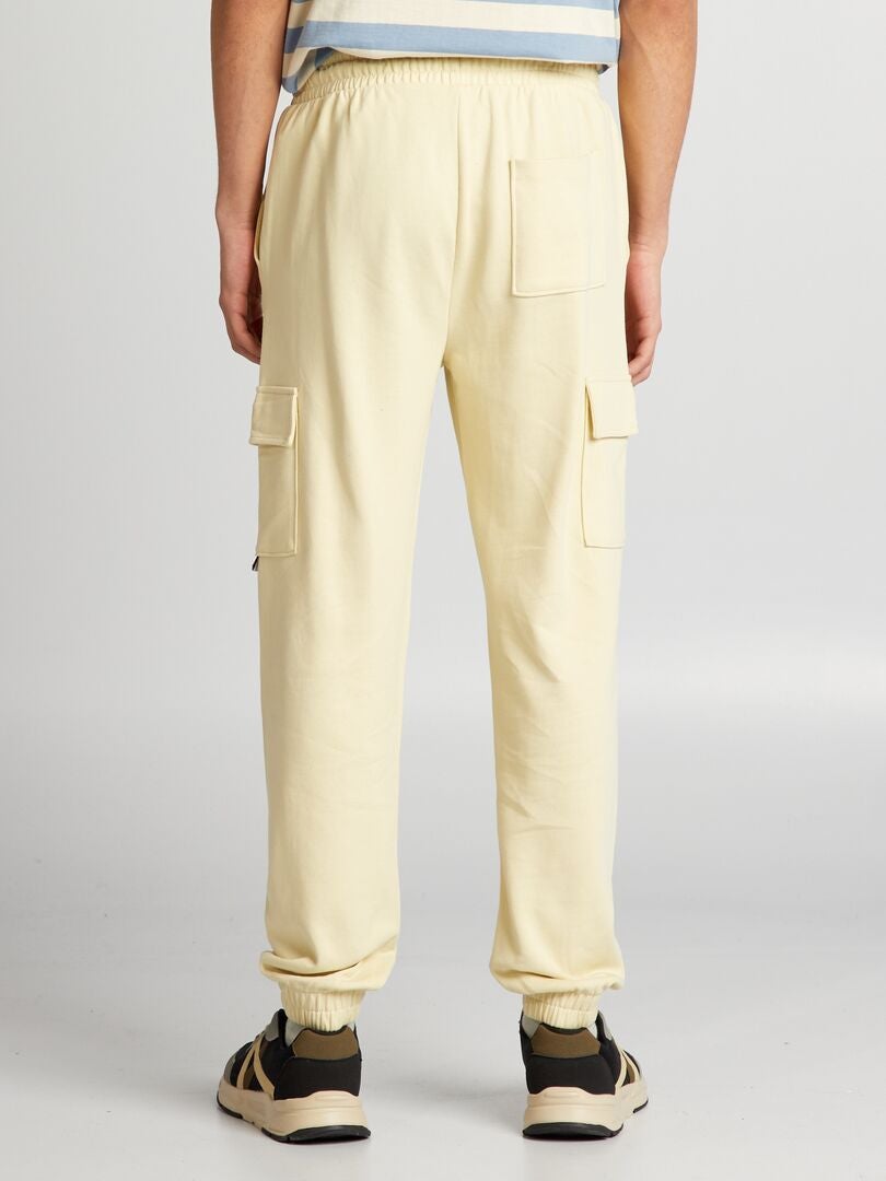 Joggingbroek met meerdere zakken - BEIGE