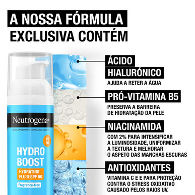 Neutrogena Hydro Boost kosteuttava kasvovoide SPF 50 50 ml