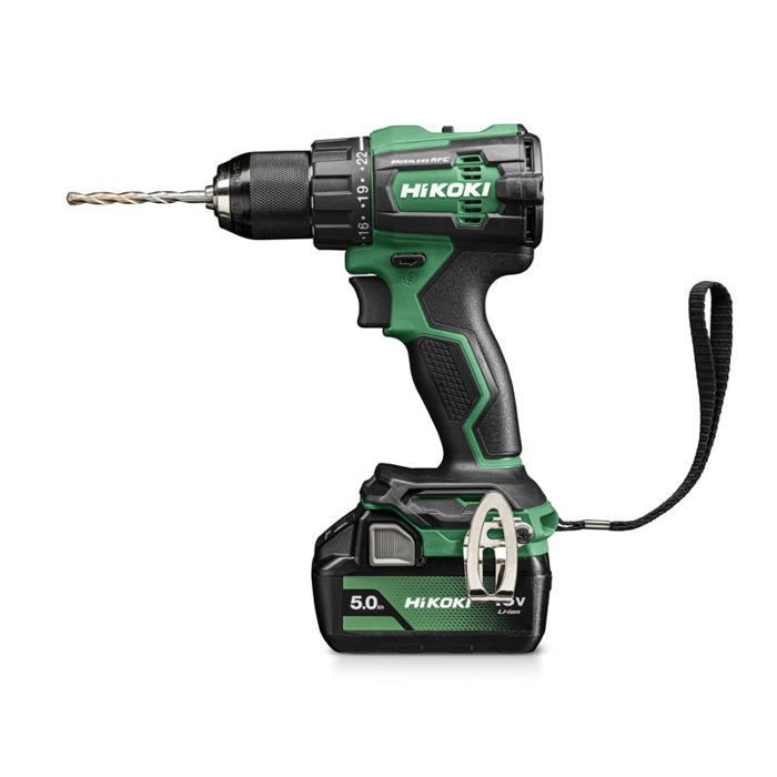 Furadeira de impacto HIKOKI DV18DEWJZ - 70 Nm - 18 V - 5 Ah + 2 baterias BSL1850MA